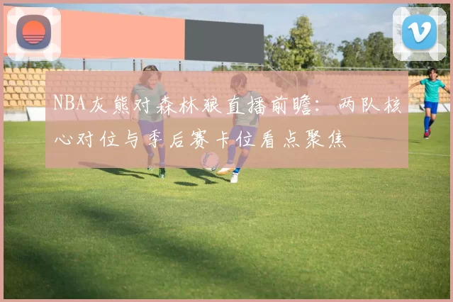 NBA灰熊对森林狼直播前瞻：两队核心对位与季后赛卡位看点聚焦